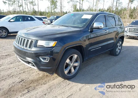 2015 Jeep Grand Cherokee Overland from USA, damaged, VIN 1C4RJFCT3FC911511